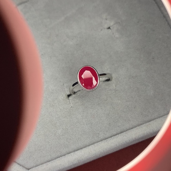 2CT Natural Burma Ruby Ring - Picture 12 of 13